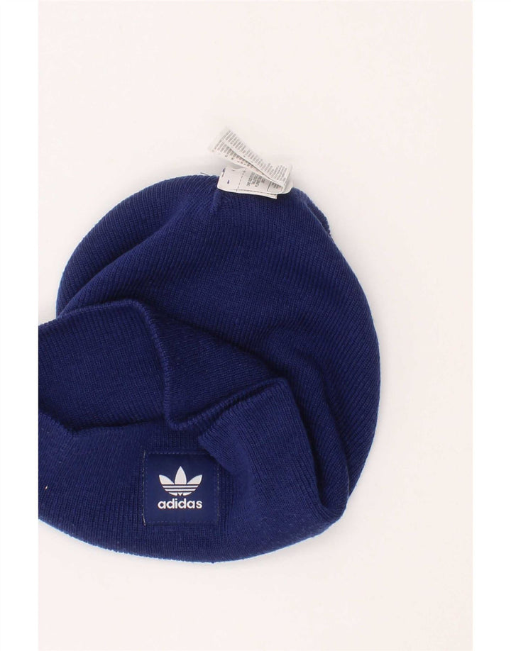 Pălărie Beanie pentru bărbați Adidas, mărime unică, albastru acrilic
