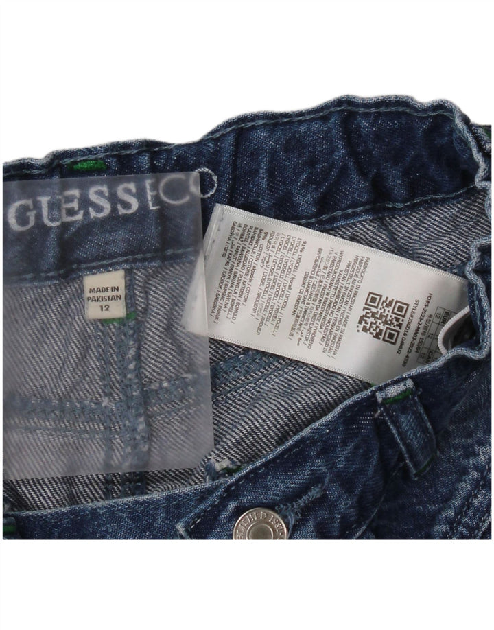 Pantaloni scurți Guess Girls Denim 11-12 Ani W26 Blue Lyocell Classic