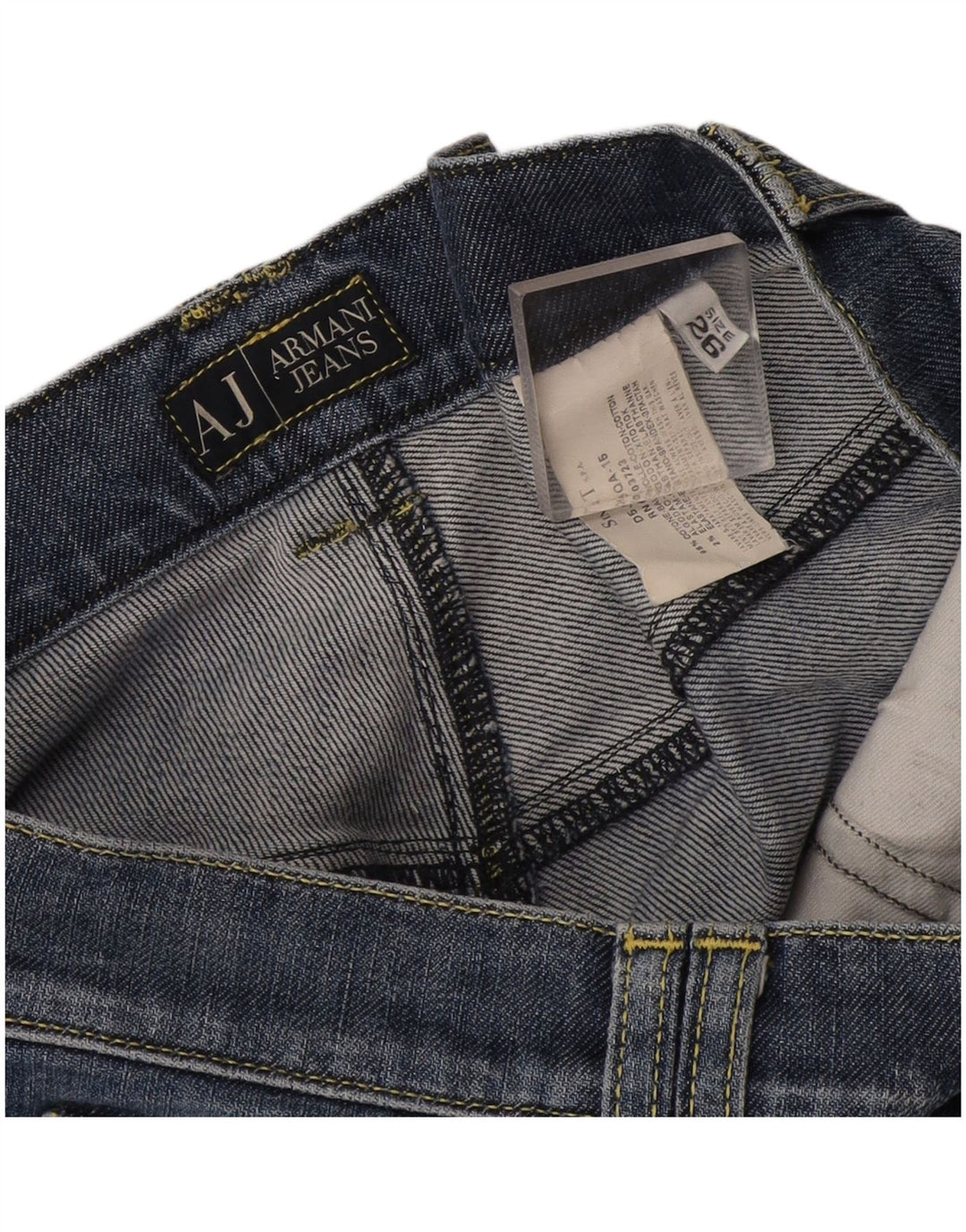 Blugi slim pentru femei Armani W26 L29 Bumbac albastru