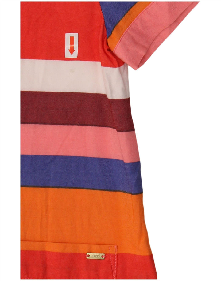 TOMMY HILFIGER Bluză Fete Top 8-9 Ani Viscoză Mediu Dună Roșie