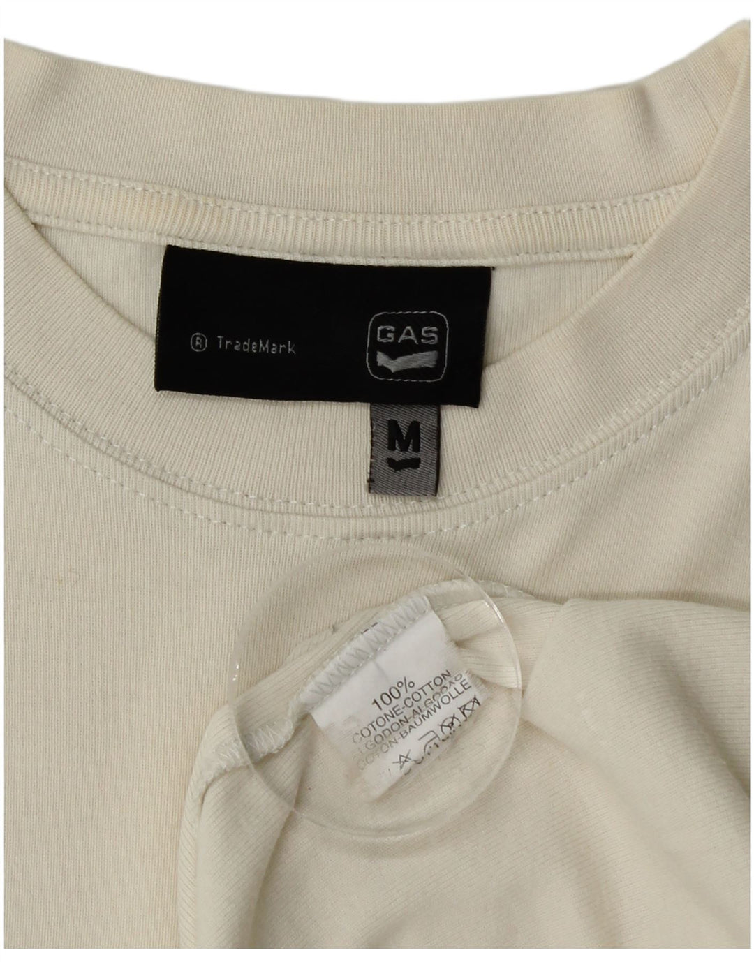 Tricou Gas pentru femei Top UK 12 Medium White Bumbac