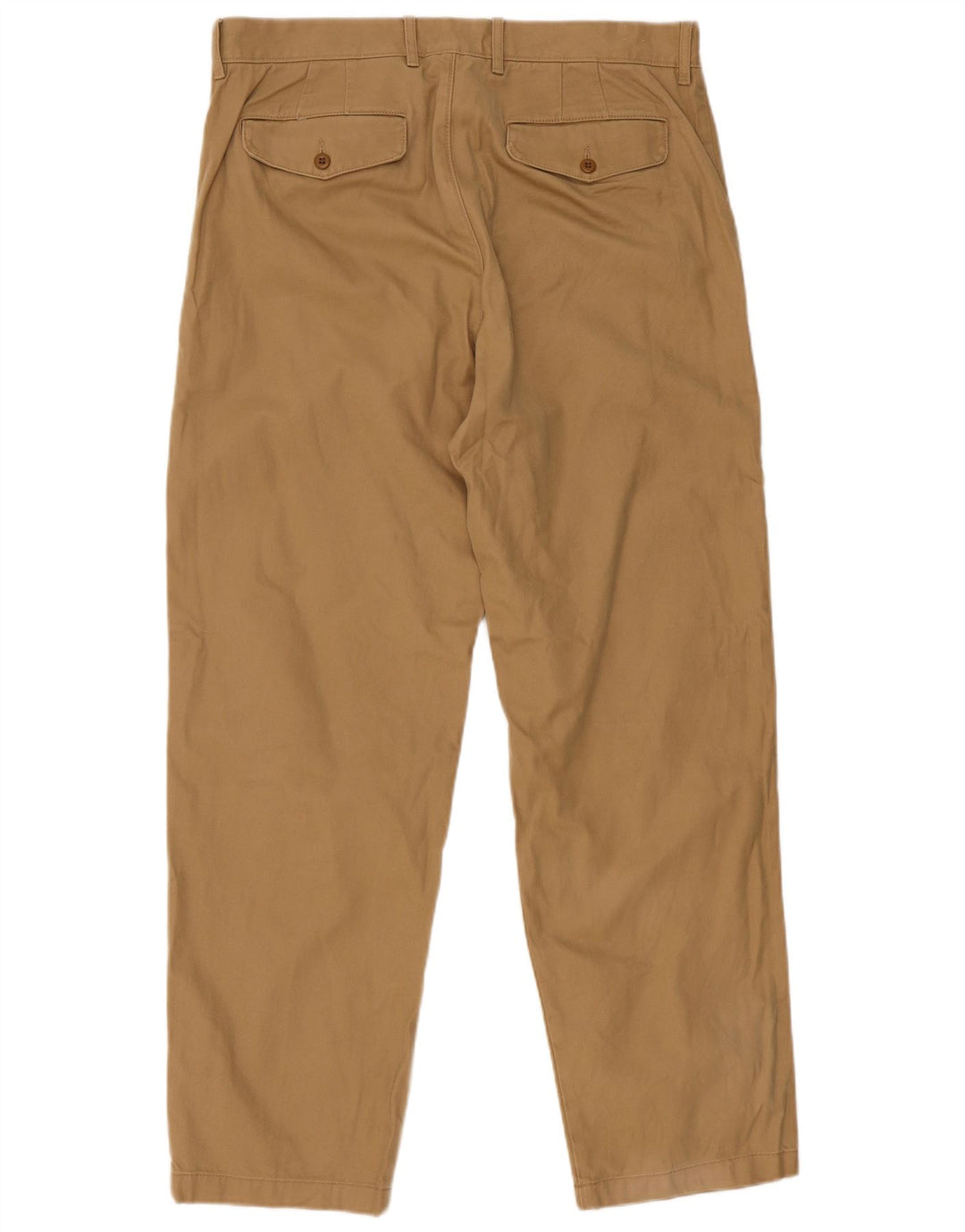 Pantaloni chino conici pentru bărbați J. CREW L35 L32 bumbac bej