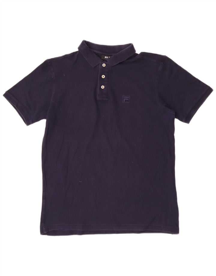Cămașă Polo Fila Bărbați Medium Bleumarin Bumbac