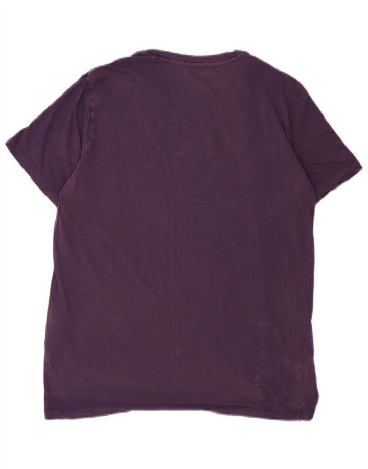 Tricou grafic Levi's pentru bărbați Top din bumbac violet mediu