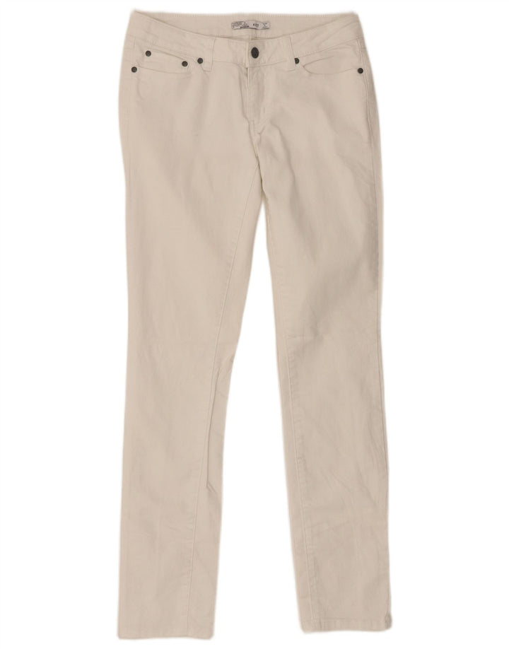 Blugi slim de damă PRANA US 4 Small W27 L31 Bumbac alb