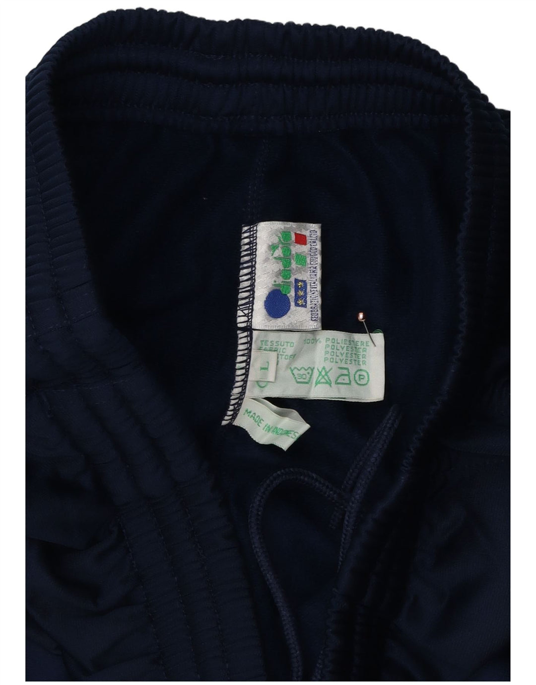 Pantaloni de trening Diadora pentru bărbați, mari, albastru, poliester