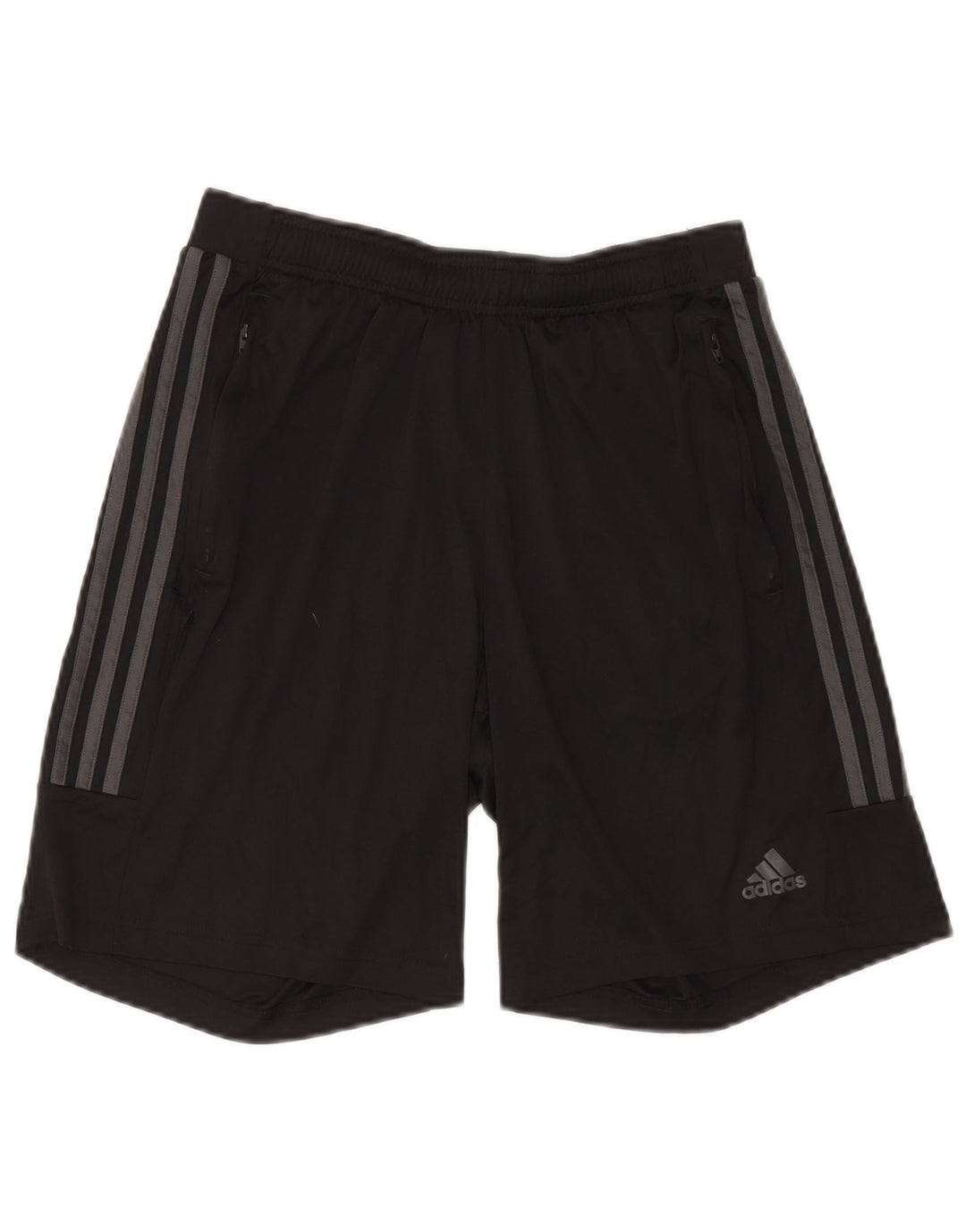 Pantaloni scurți sport Aeroready Adidas pentru bărbați, poliester mediu negru