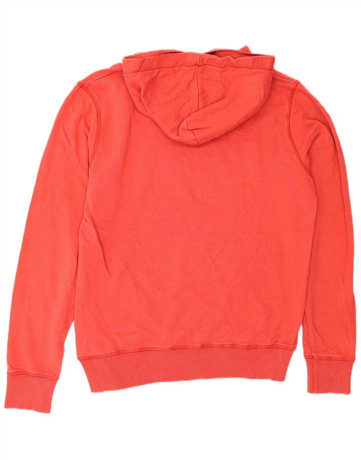 Jack & Jones Pulover cu glugă grafic pentru bărbați, bumbac roșu mediu