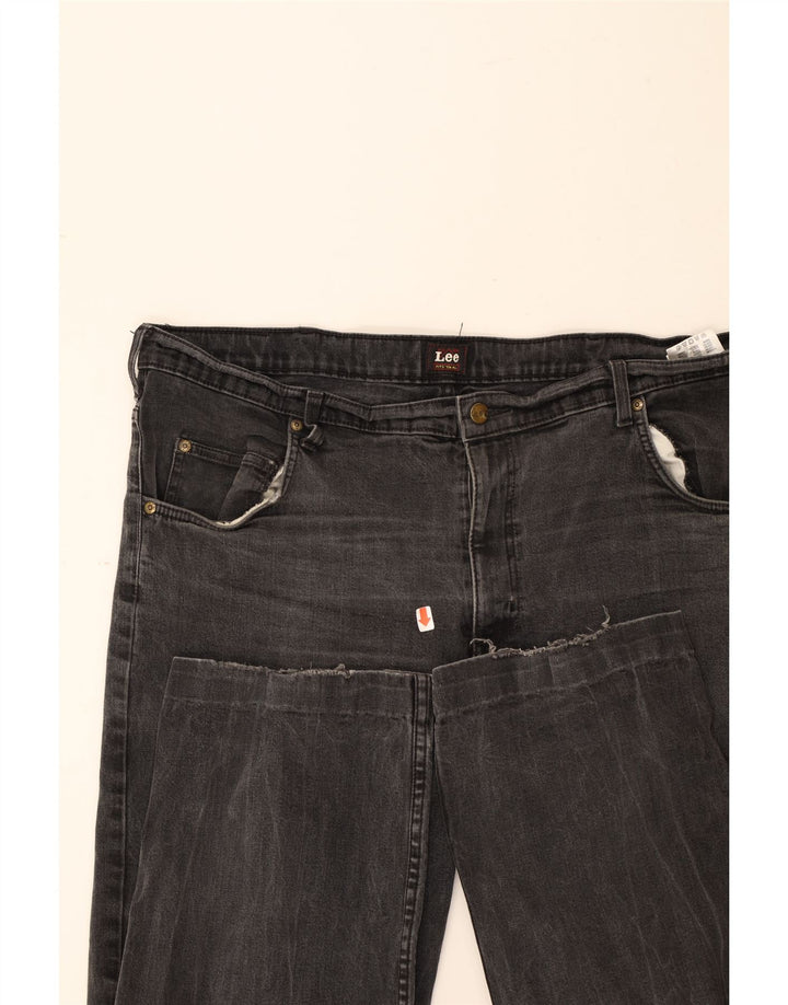 LEE Womens Brooklyn Straight Jeans W42 L28 Grey Cotton Vintage Lee and Second-Hand Lee from Messina Hembry 