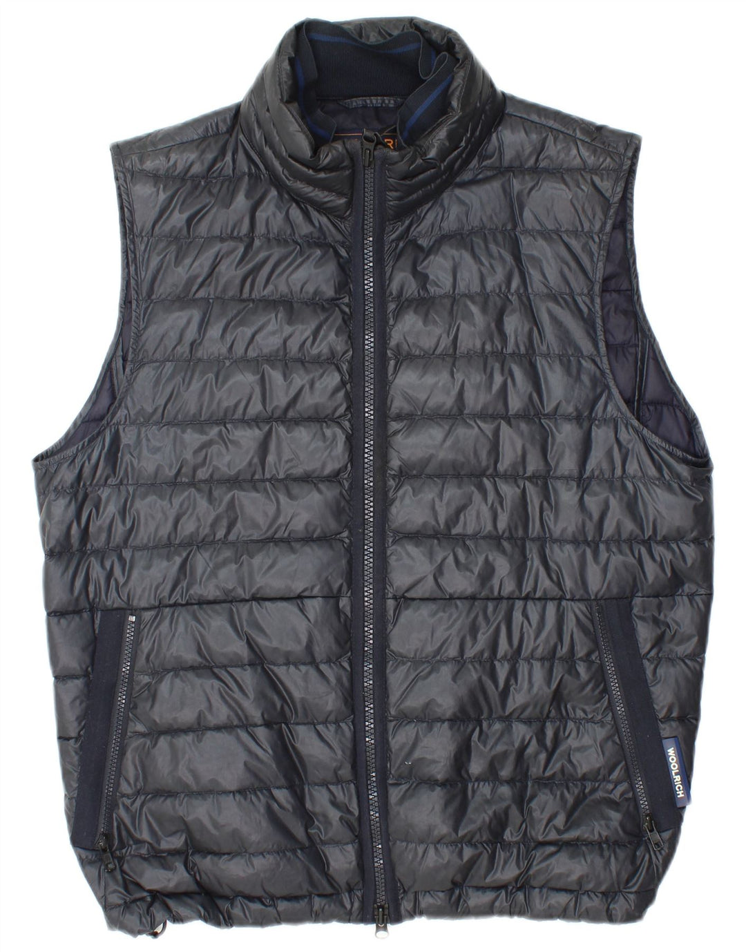 WOOLRICH Gilet căptușit pentru bărbați UK 38 Medium Black Poliamidă