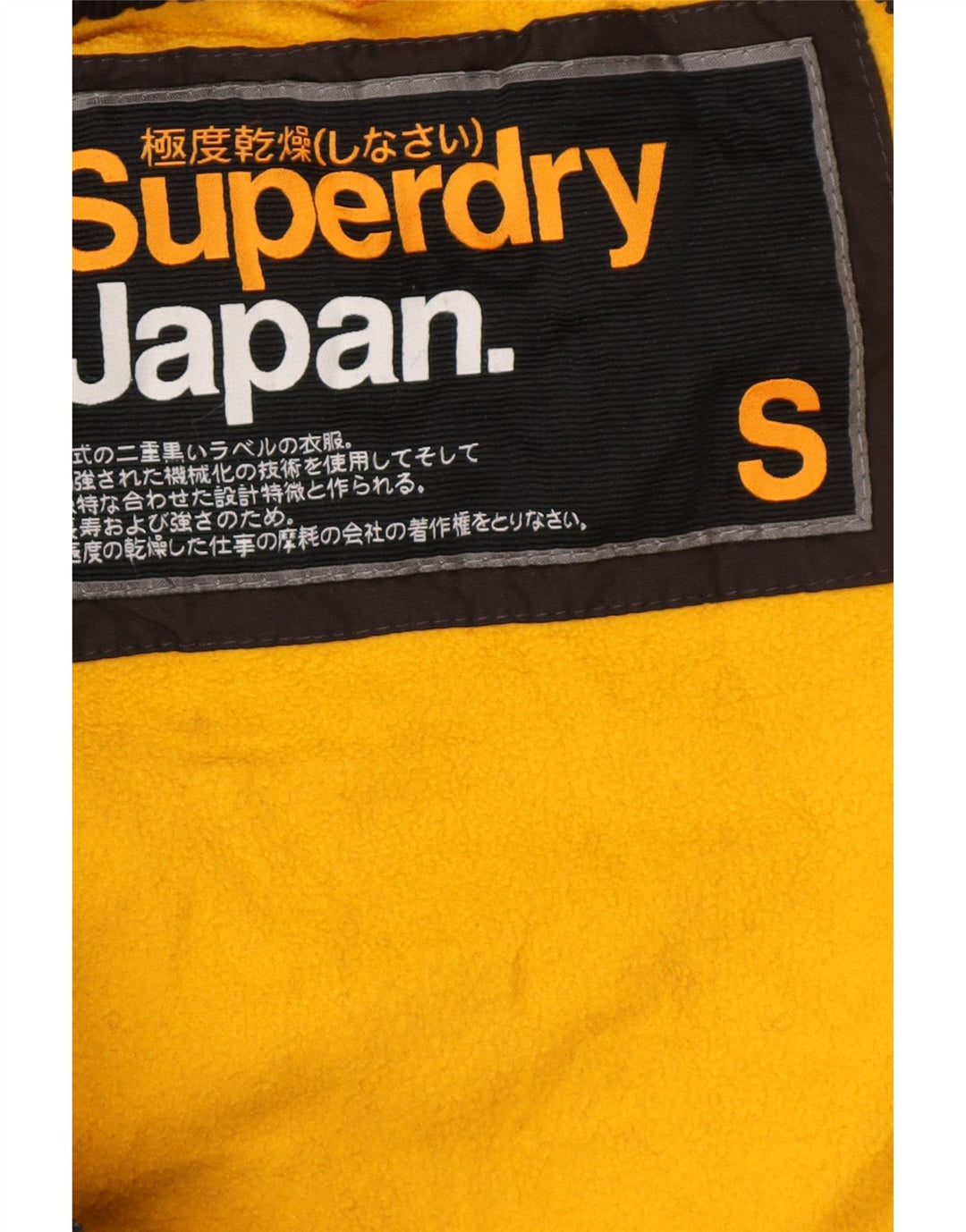 Superdry Windcheater Graphic Windbreaker Jachetă pentru bărbați UK 36 Small Black