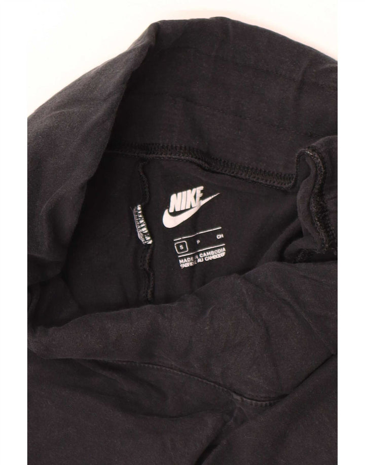 Leggings crop grafic pentru femei Nike UK 8 Small Black