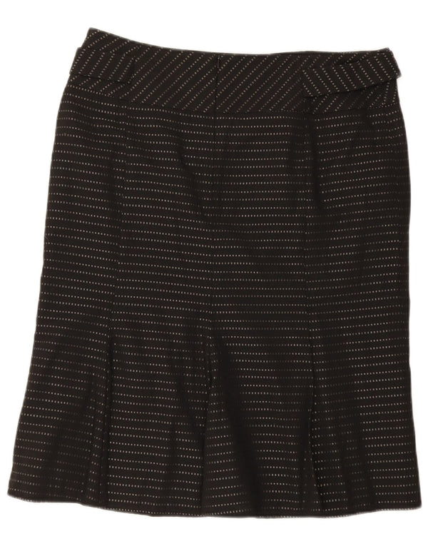 Fusta dreaptă midi Principles pentru femei UK 14 Medium W32 Black Pinstripe