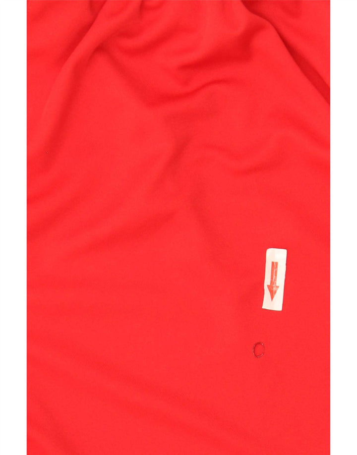 Pantaloni scurți sport Nike pentru bărbați, poliester roșu mediu