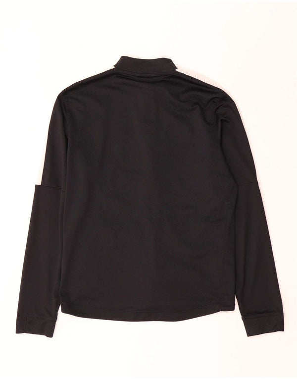 Jachetă de top pentru trening Nike Dri Fit pentru băieți 13-14 ani XL negru colorblock
