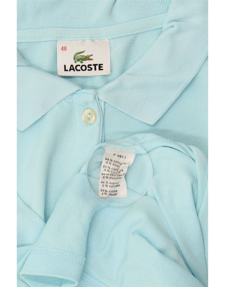 Tricou polo pentru femei LACOSTE Mărimea 48 XL Bumbac albastru