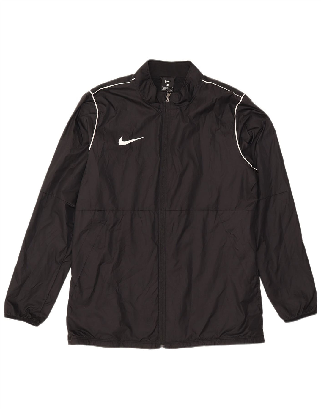 Jachetă de ploaie Nike pentru bărbați UK 40, mare, negru, poliester