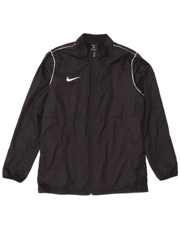 Jachetă de ploaie Nike pentru bărbați UK 40, mare, negru, poliester