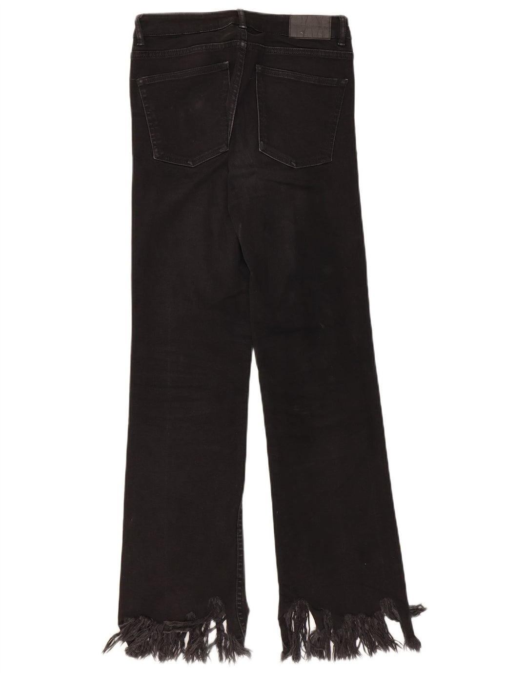 Blugi Drepți Femei ZARA EU 36 XS W26 L27 Negri