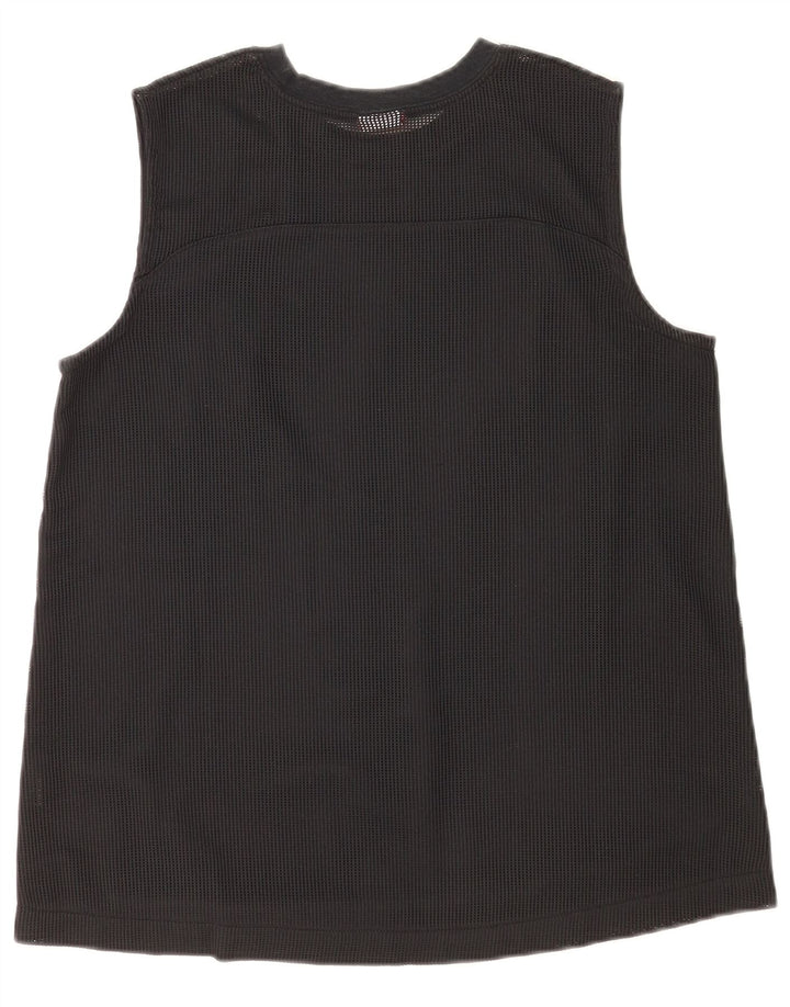 Top cu vestă grafică Nike pentru bărbați, mic, negru, cu dungi