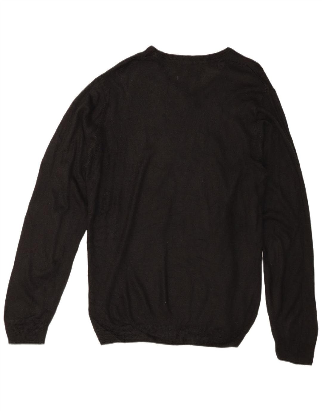 Pulover pentru bărbați Marks & Spencer, cu decolteu în V, XL, acrilic negru