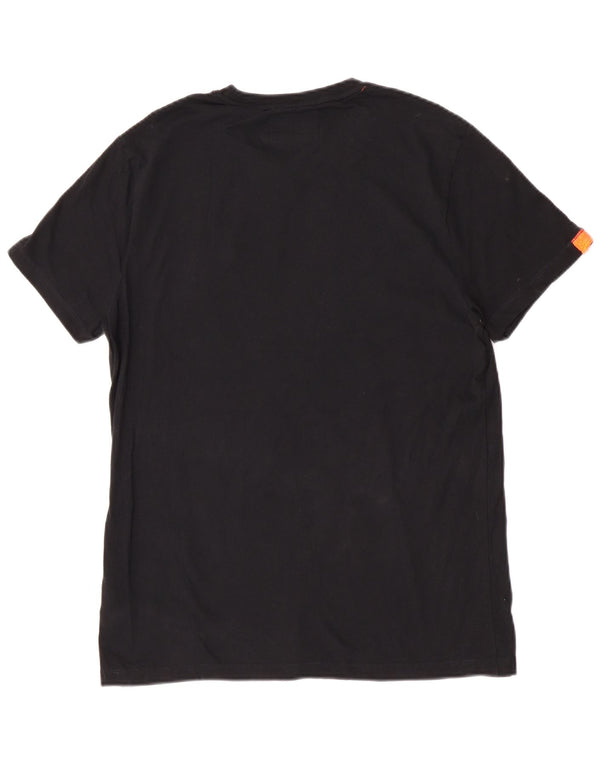 Tricou Superdry pentru femei, UK 18 XL, bumbac negru