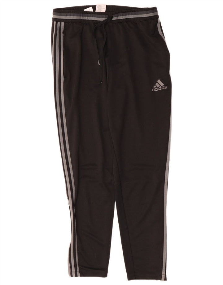 Pantaloni de trening Adidas Climalite pentru bărbați, mari, negru, poliester