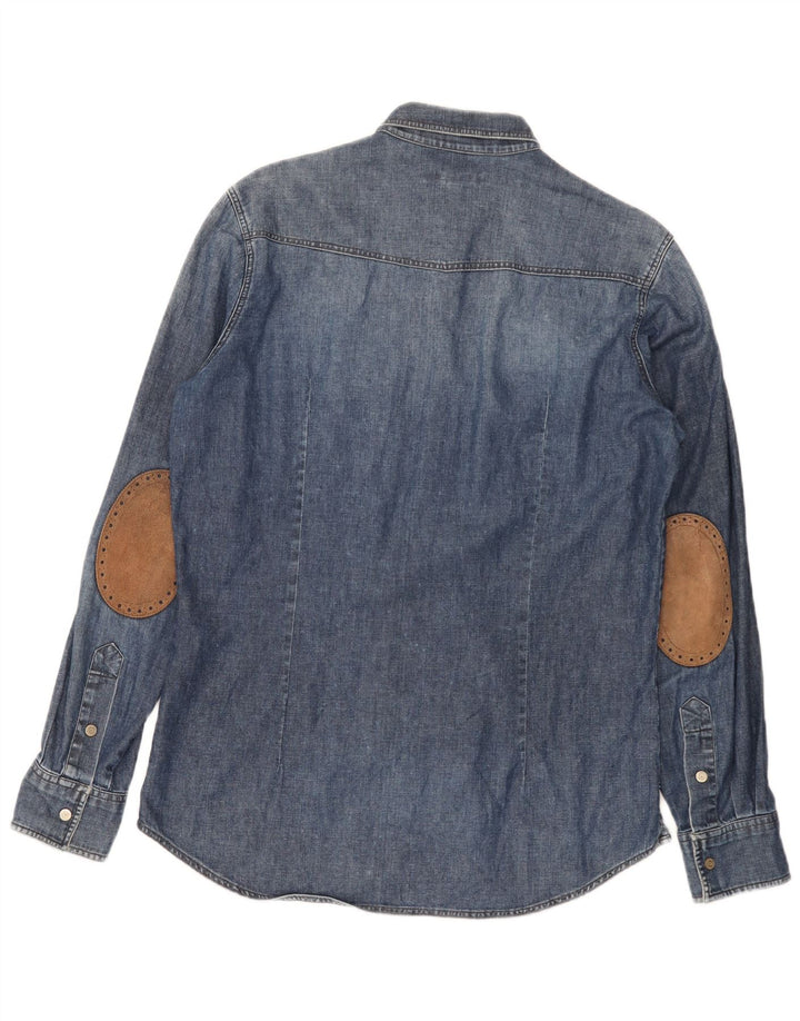 Cămașă Bărbați SIVIGLIA Denim Bumbac Mic Albastru