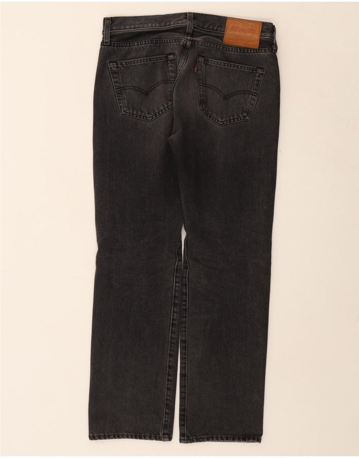 Blugi drepti pentru bărbați LEVI'S W30 L30 bumbac gri