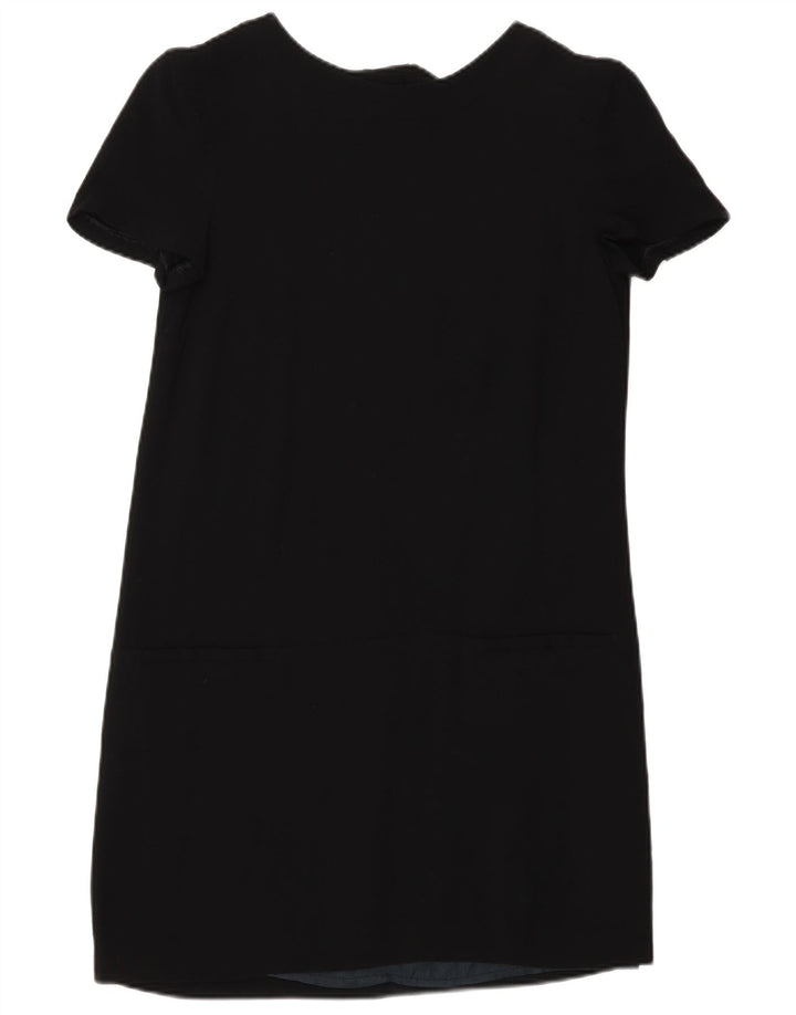 Massimo Dutti Rochie Schimbată Femei EU 40 Viscoză Neagră Medie