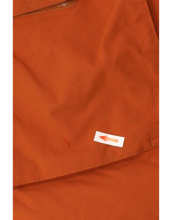Jachetă parka cu glugă The North Face pentru bărbați UK 38, nailon portocaliu mediu