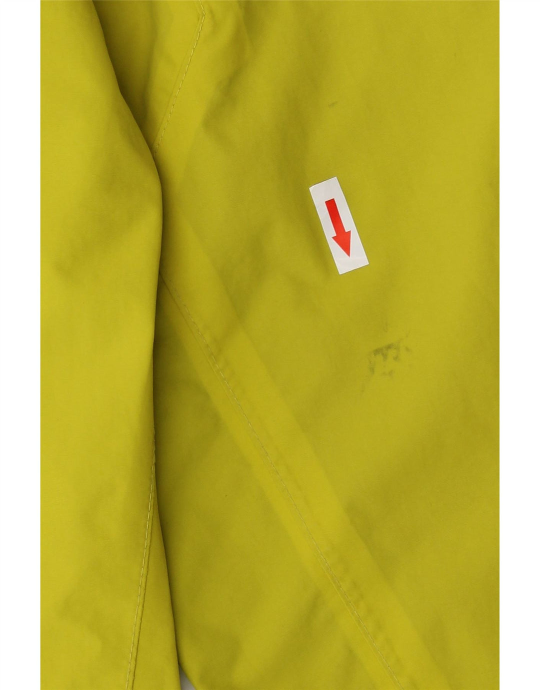 Jack Wolfskin Jachetă de ploaie cu glugă pentru bărbați UK 38 Galben mediu