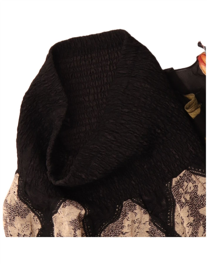 Fusta țigănească asimetrică vintage pentru femei W30 Medium Multicolor Patchwork