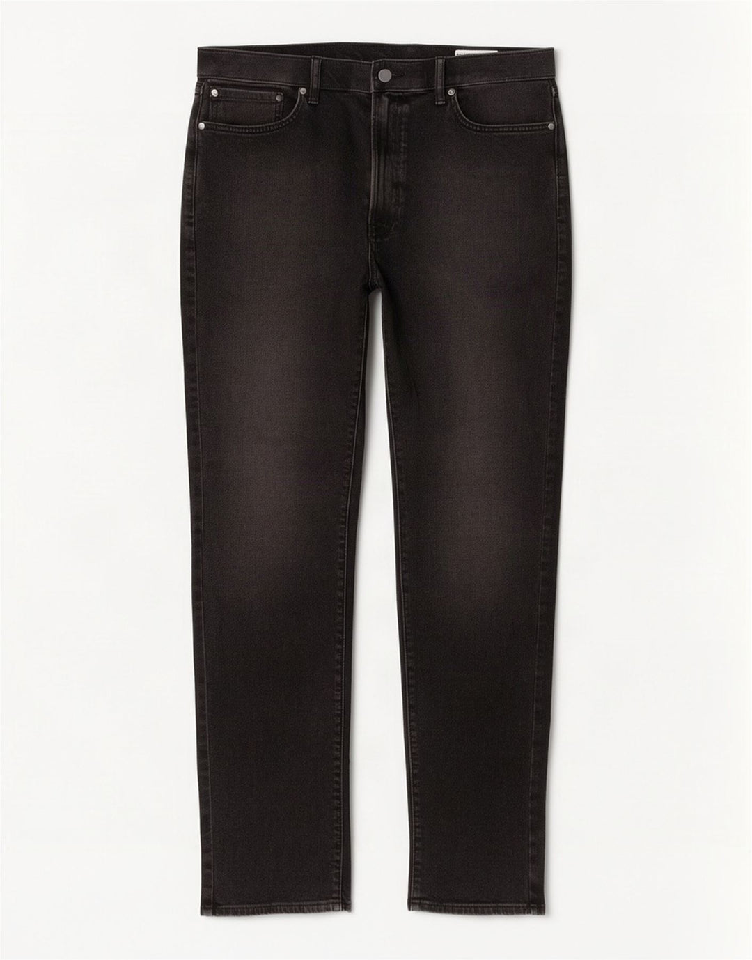 Blugi conici pentru bărbați Marks & Spencer W38 L33 bumbac negru