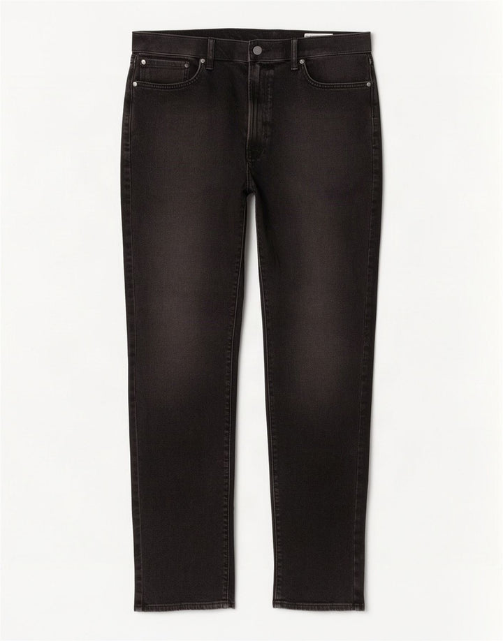Blugi conici pentru bărbați Marks & Spencer W38 L33 bumbac negru
