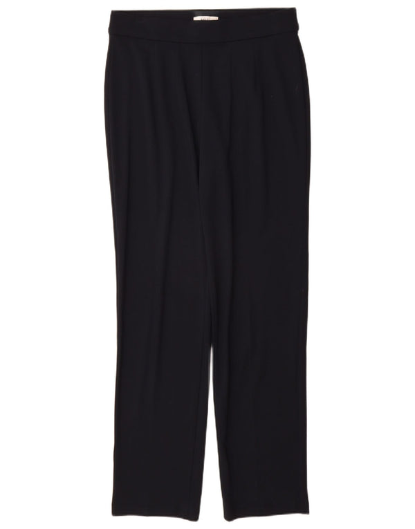 Pantaloni casual pentru femei Marks & Spencer UK 12 Medium W30 L31 Bleumarin