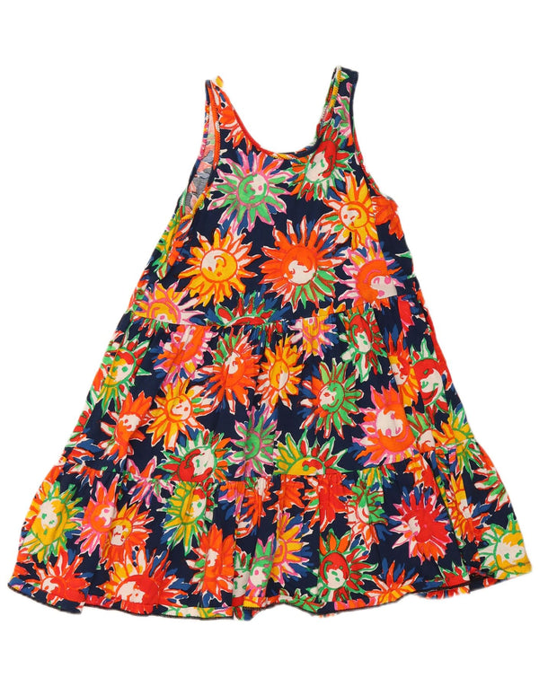 Rochie Fete Benetton 11-12 Ani Mare Multicolor Floral