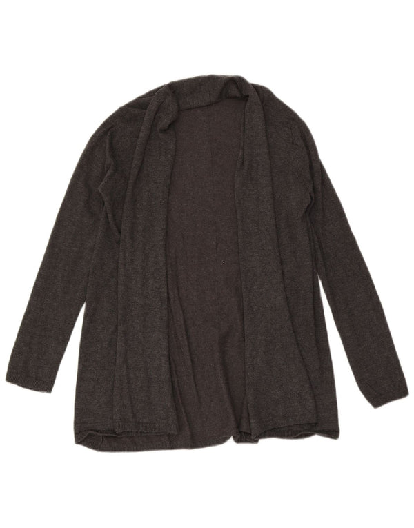 Pulover cardigan deschis pentru femeie Zara UK 10 mic, gri, viscoză
