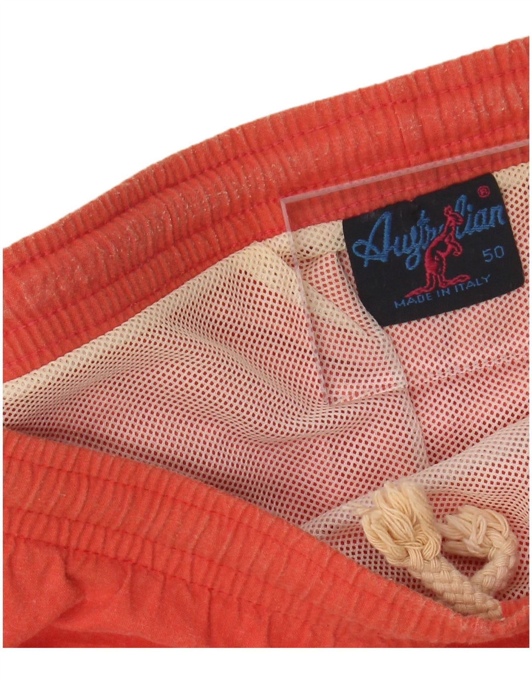 AUSTRALIAN L'ALPINA Pantaloni scurți de înot grafic pentru bărbați IT 50 portocaliu mediu