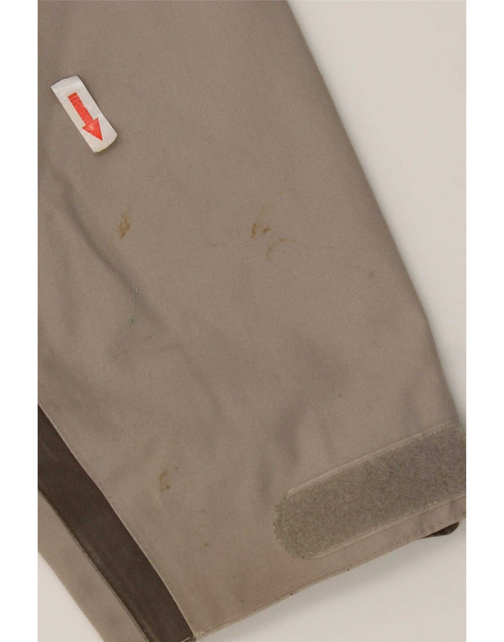 Jack Wolfskin Jachetă de ploaie pentru bărbați UK 40/42 mare, gri, poliester color bloc