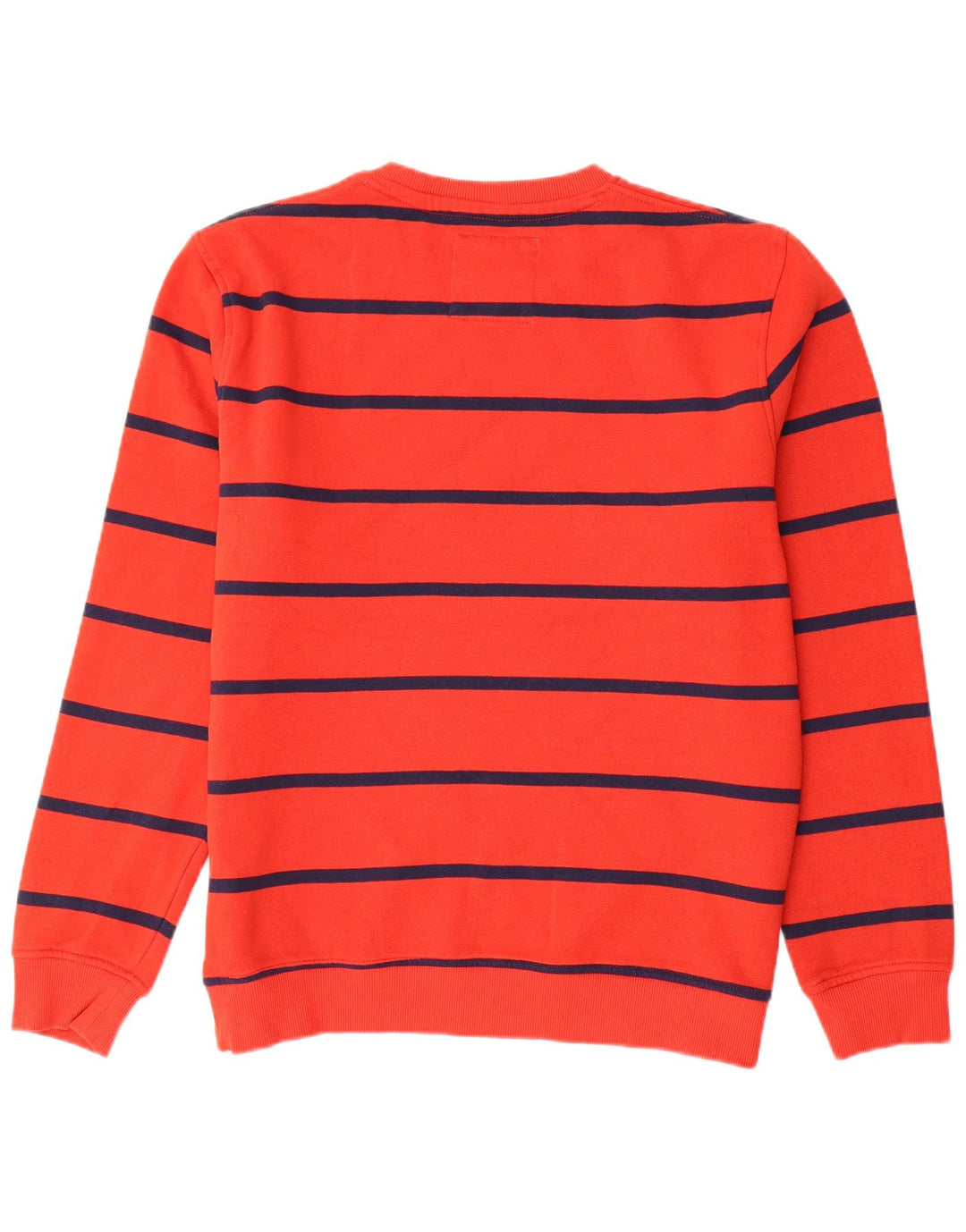 Crew Clothing Hanorac pentru bărbați Pulover mare Bumbac cu dungi roșii
