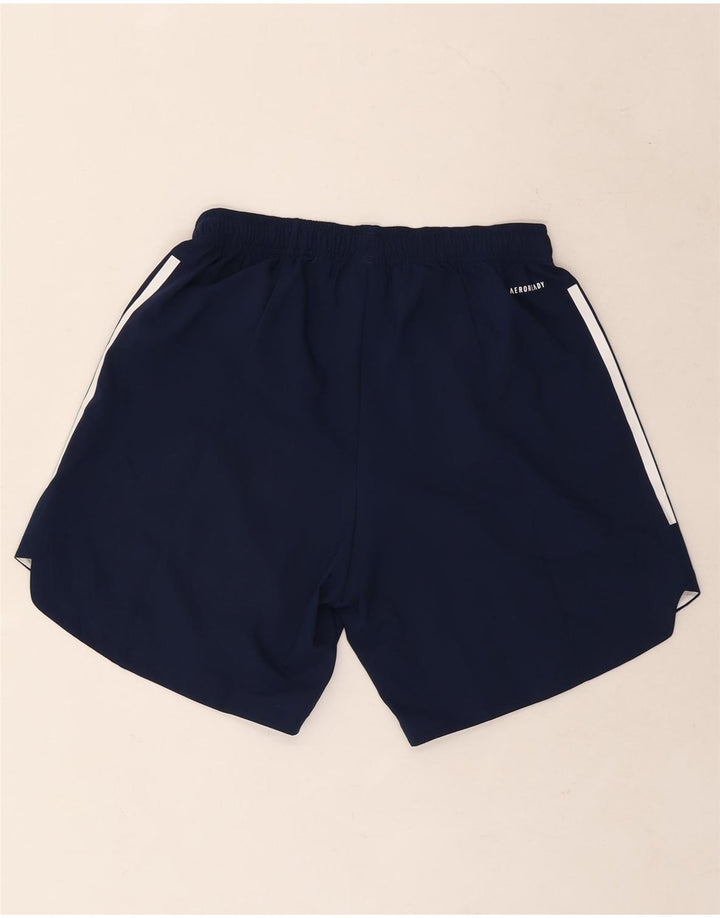 Pantaloni scurți de sport Adidas Aeroready pentru bărbați, poliester mediu albastru