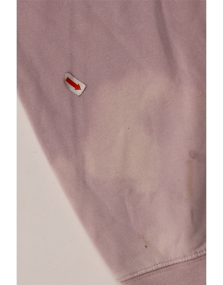 Pulover supradimensionat pentru femei NIKE UK 14 bumbac violet mediu