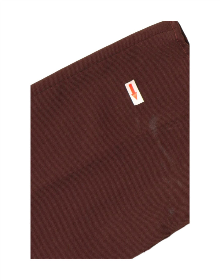 Pantaloni Chino Drepți Zara Femei Mici L26 L28 Maro Poliester