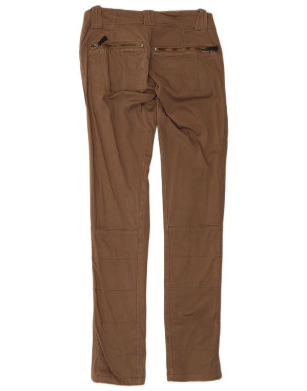 Pantaloni cargo slim pentru femei Diesel L28 L33 bumbac maro