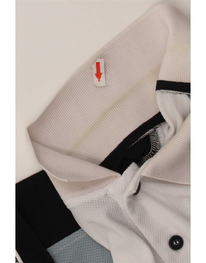 AUSTRALIAN L'ALPINA Tricou polo pentru bărbați, mare, alb, din poliester