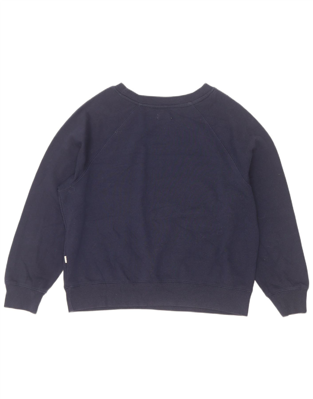 Strock Pulover cu grafic pentru femei UK 12 Medium bleumarin Bumbac