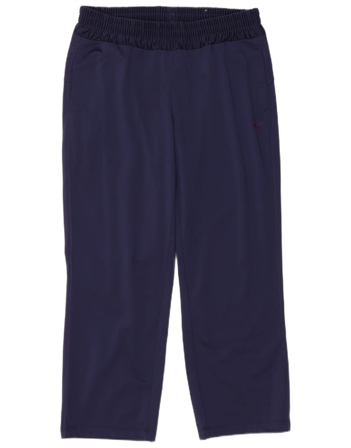 Pantaloni de trening Puma pentru femei UK 16, mari, bleumarin, poliester