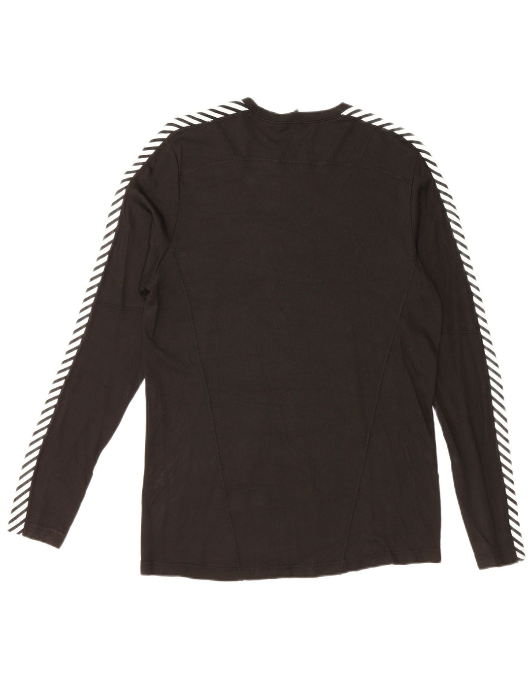 HELLY HANSEN Top pentru bărbați cu mânecă lungă, mediu negru, polietilenă color bloc