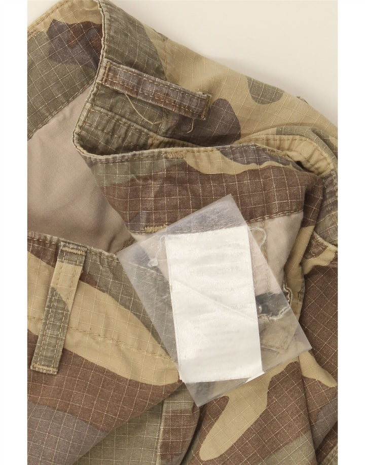 Pantaloni scurți cargo pentru bărbați CARHARTT W31, bumbac camuflaj, multicolor, mediu